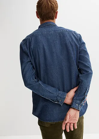 Spijkeroverhemd, lange mouw • blue stone • bonprix online shop