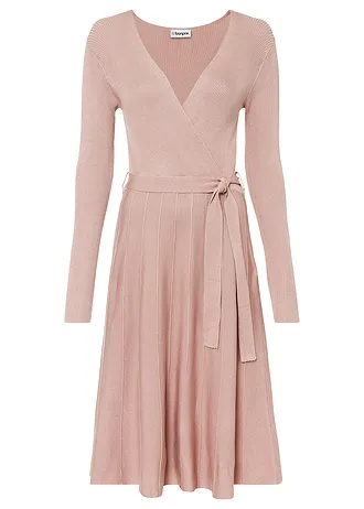 Pletené šaty z viskózové směsi