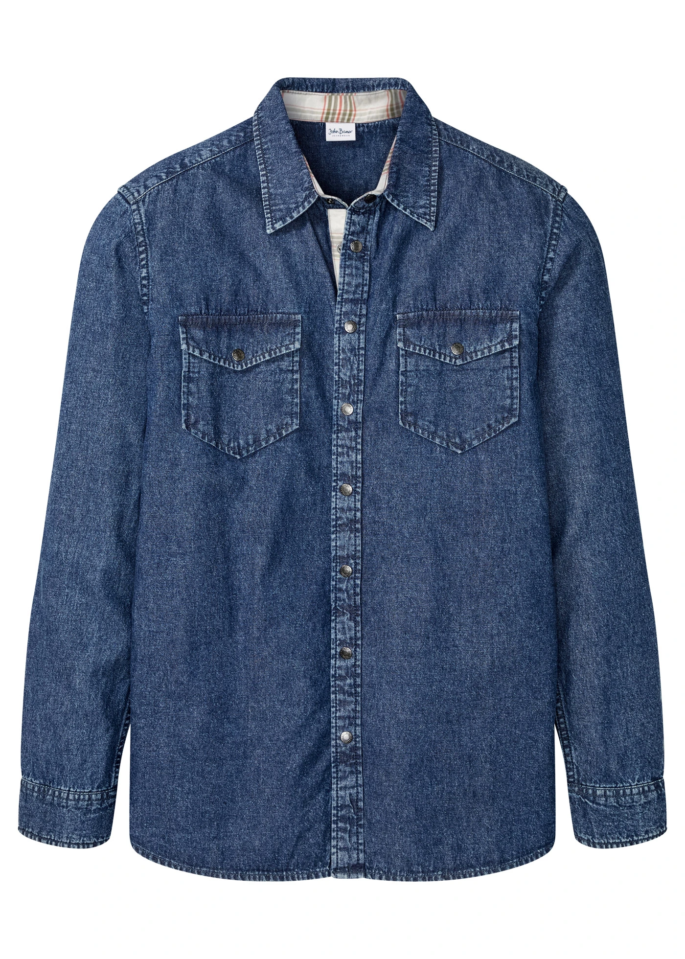 Spijkeroverhemd, lange mouw • blue stone • bonprix online shop