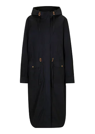 Parka, barva: černo-břidlicově šedá