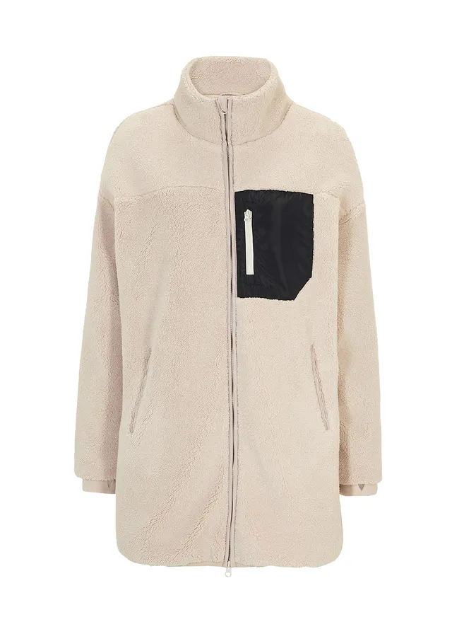 Veste en polaire peluche