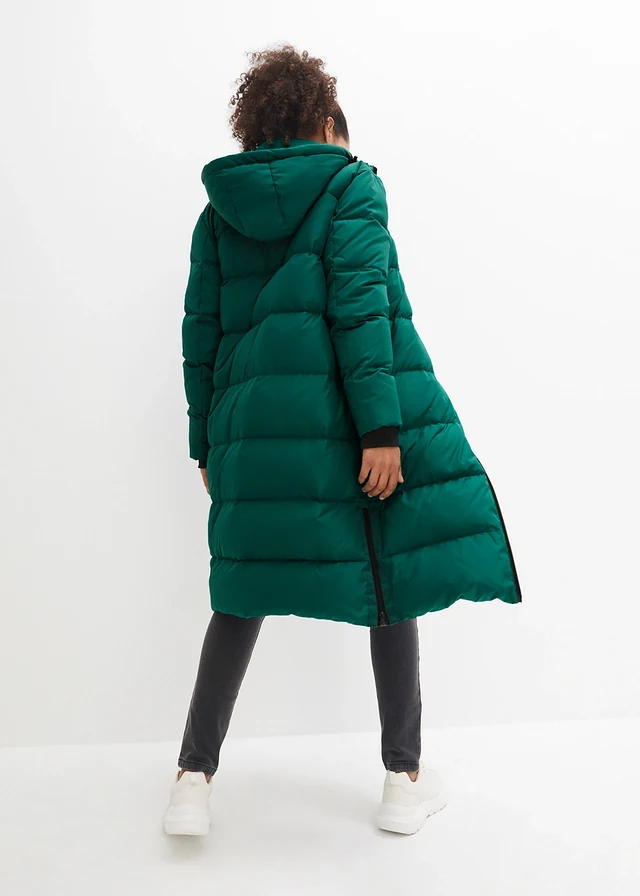 Doudoune longue avec duvet recyclé • vert brillant • product-page.page-title-suffix