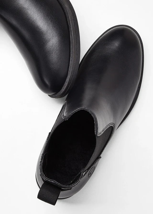 Tamaris chelsea boots, Kleur: zwart