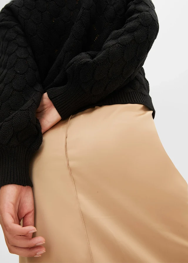 Pull en maille ajourée • noir • product-page.page-title-suffix