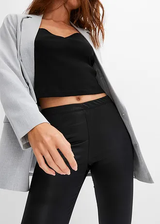 Legging enduit • noir • Boutique bonprix