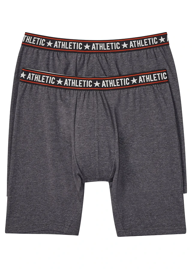 Lange boxer met katoen (set van 2)