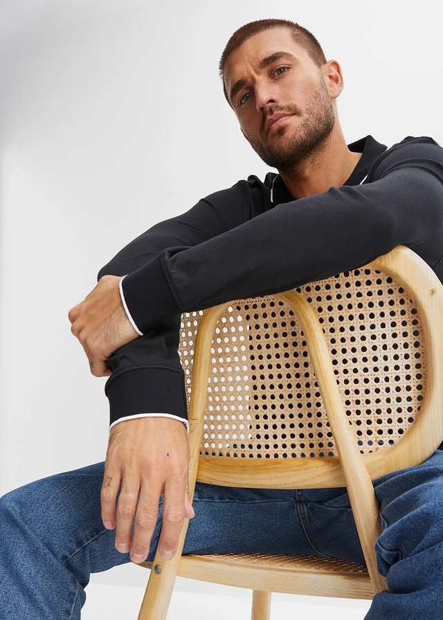 Poloshirt van biologisch katoen • zwart • product-page.page-title-suffix