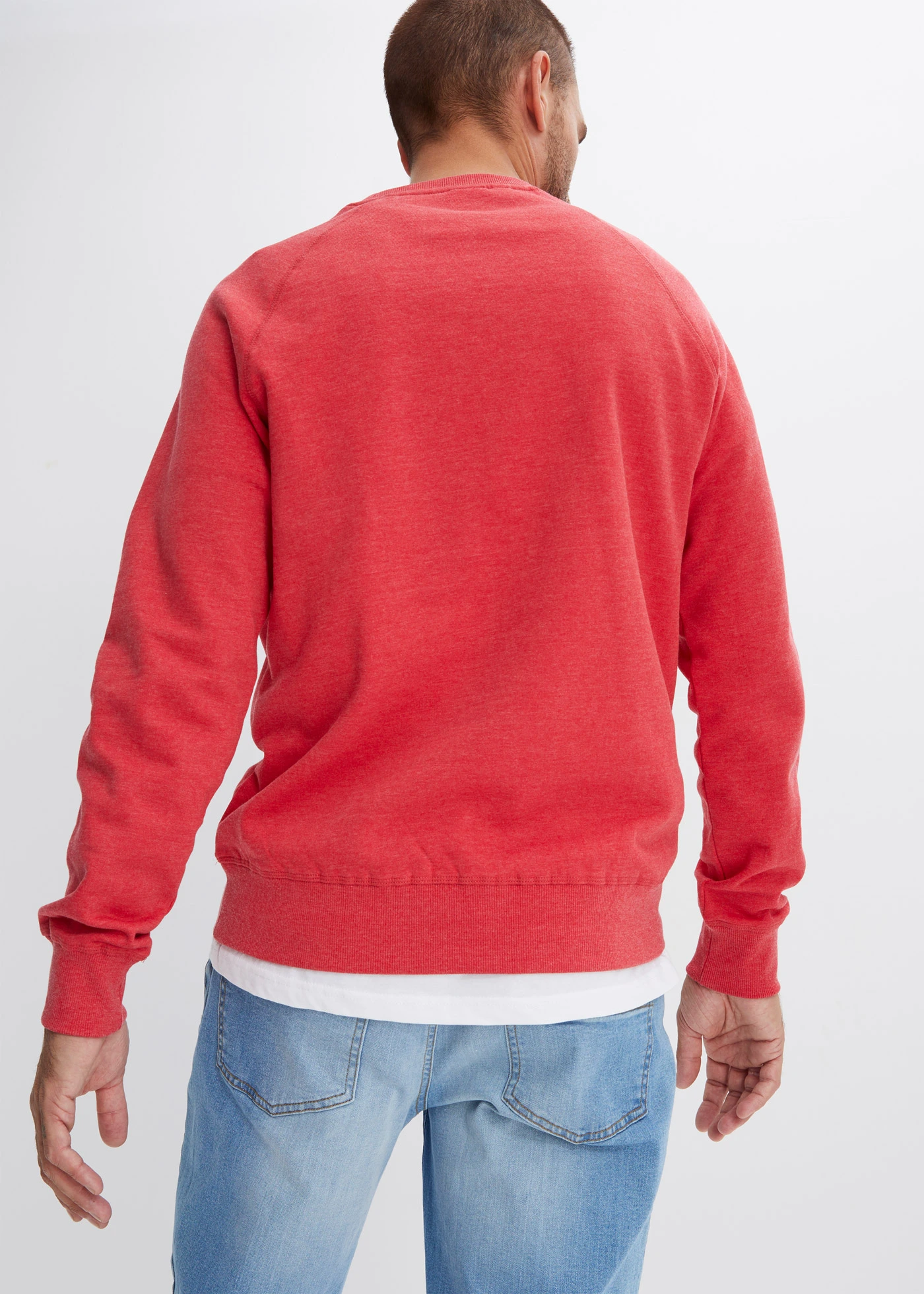 Bluză casual (set/2 buc.) • bleumarin/roșu • magazin bonprix
