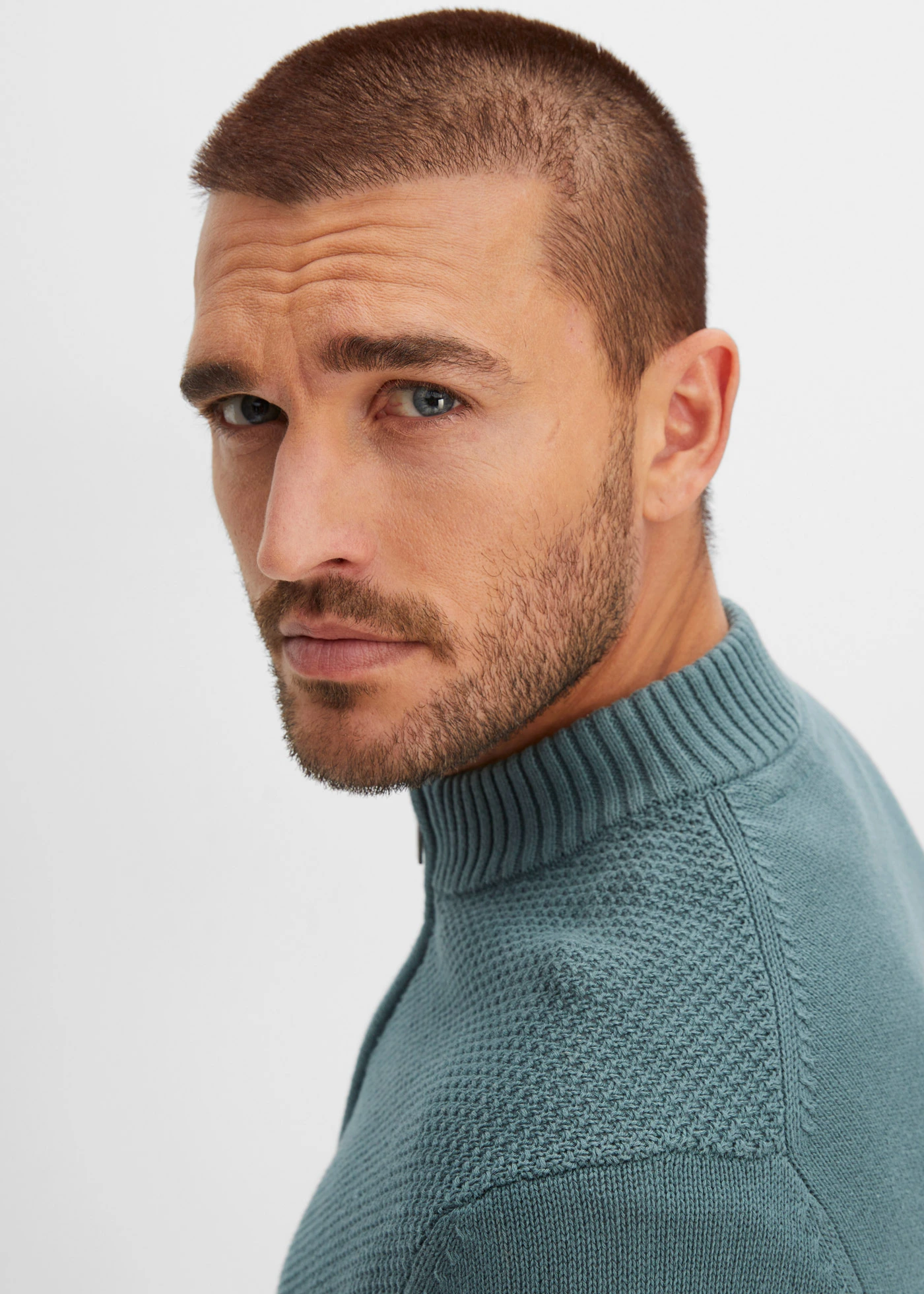 Vest met comfort fit • grijsgroen • bonprix online shop