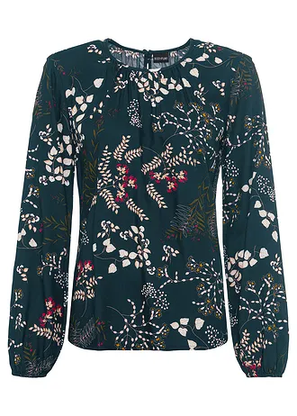 Gedessineerde blouse van viscose