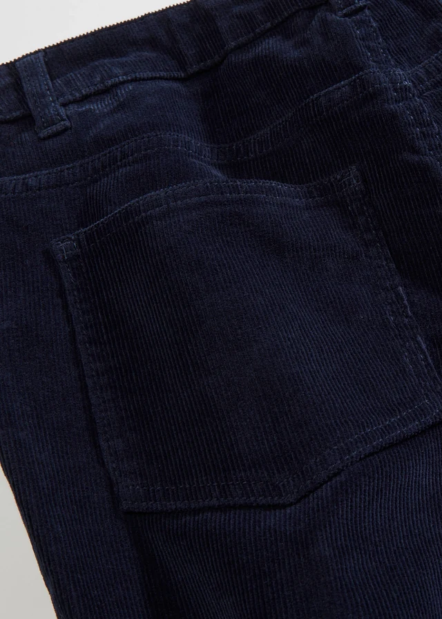 Pantalon bootcut en velours côtelé extensible • bleu foncé • product-page.page-title-suffix