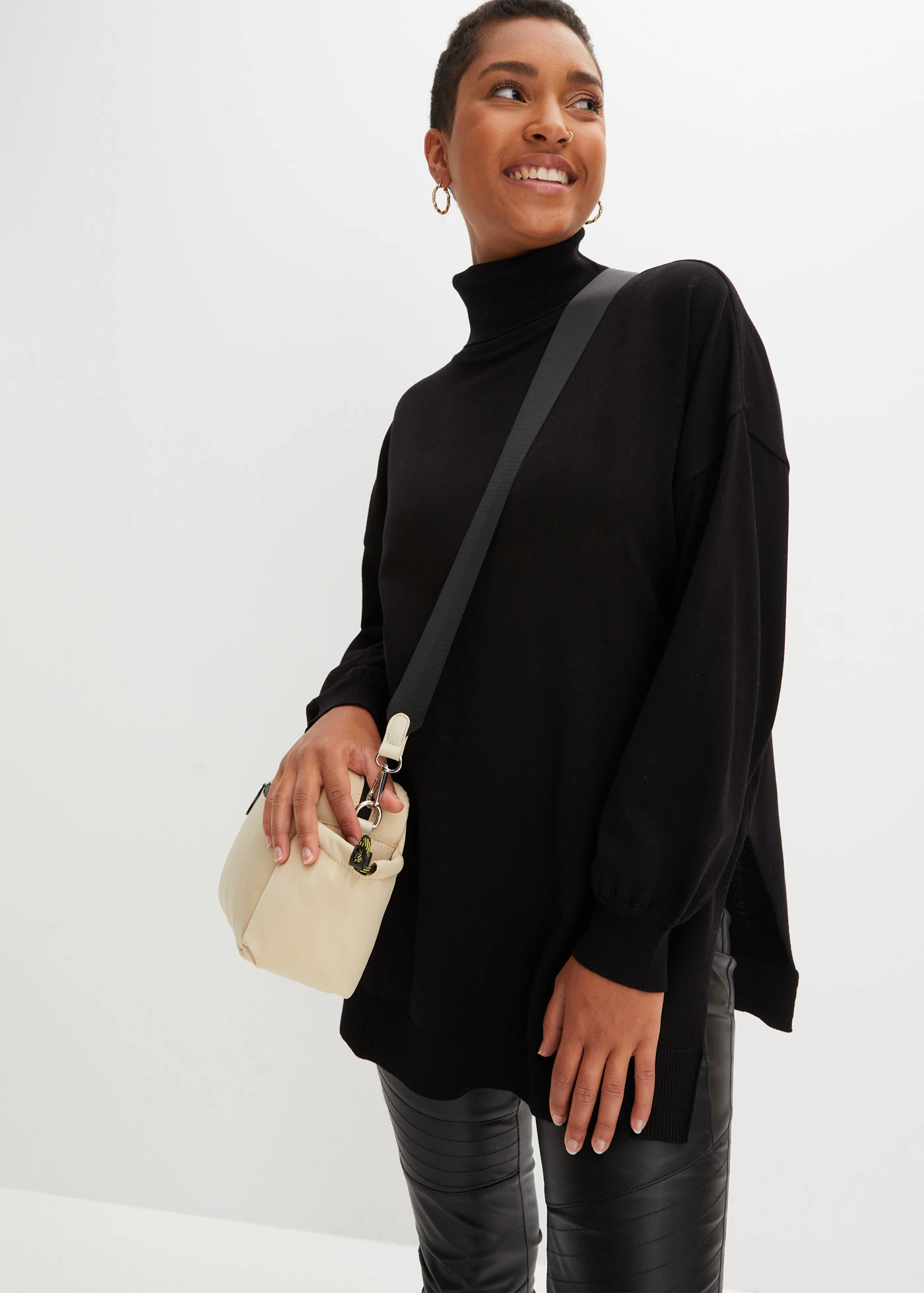 Coltrui van een viscosemix • zwart • bonprix online shop