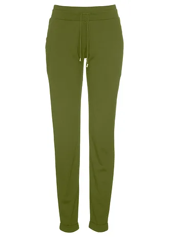 Kalhoty bez zapínání ze směsi s viskózou