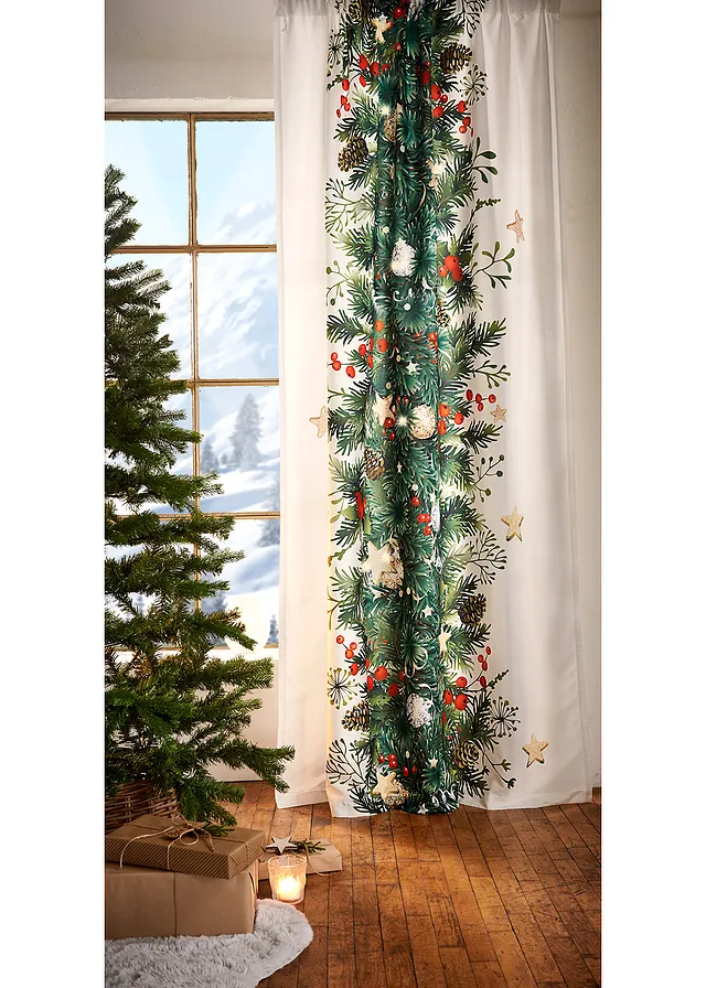 Draperie de iarnă cu LED (1buc.)