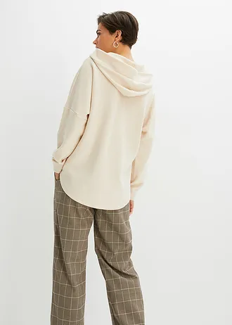 Mikina s kapucí, střih Regular Fit • šedobéžová • bonprix obchod