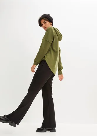 Mikina s kapucí, střih Regular Fit • tmavě khaki • bonprix obchod