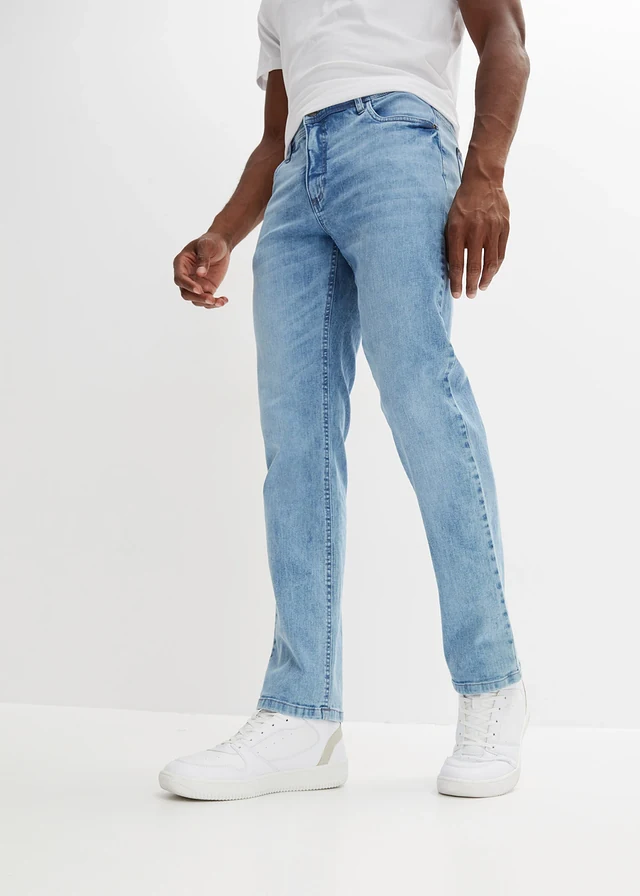 Dżinsy regular fit, straight • niebieski denim • sklep bonprix