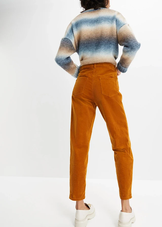 Pantalon en velours côtelé, Couleur: fauve