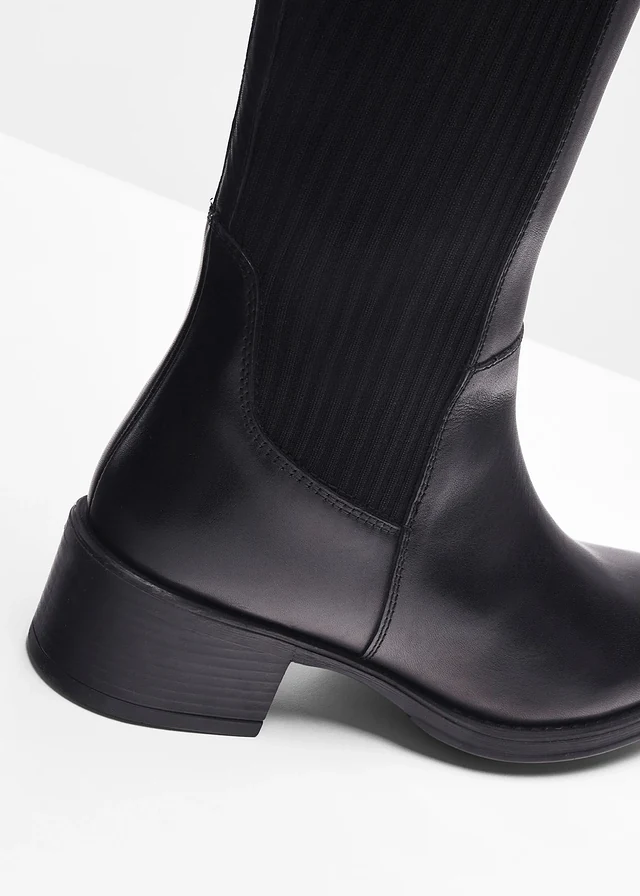 Bottes en cuir • noir • product-page.page-title-suffix