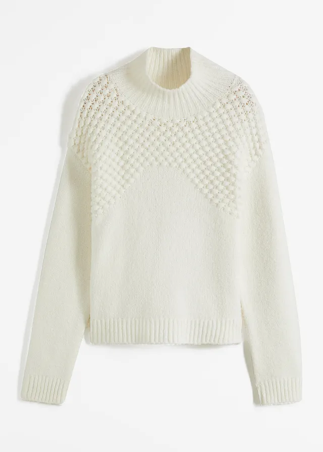 Pulóver so štruktúrou