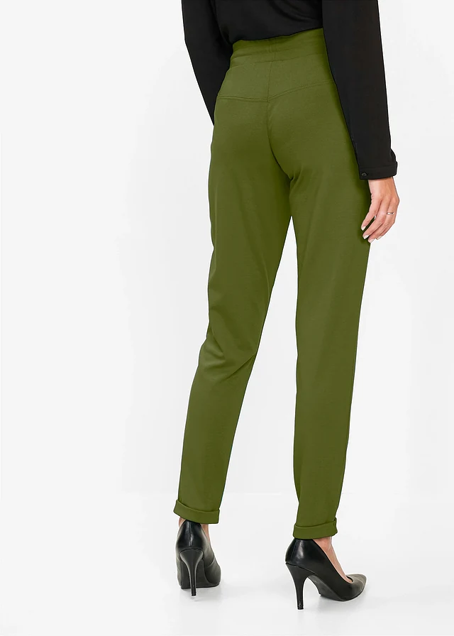 Instapbroek van comfortabel Punto di Roma • donkermosgroen • product-page.page-title-suffix