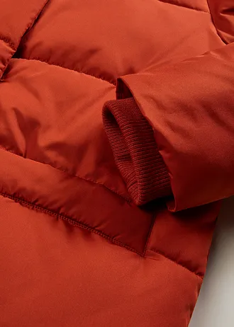 Prešívaný kabát oversize • hrdzavo hnedá • obchod bonprix