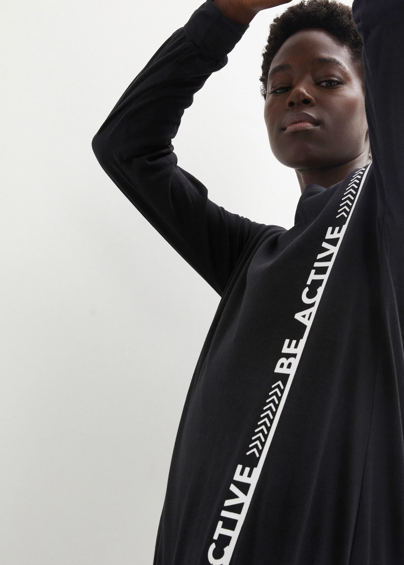 Volné sportovní triko • černá • bonprix obchod