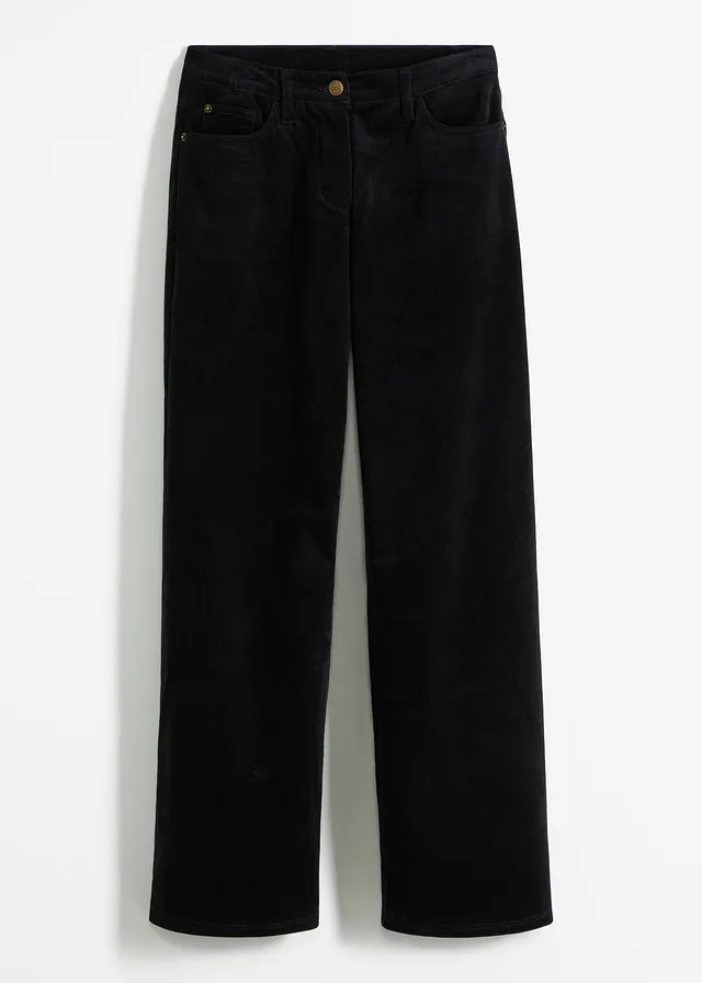 Pantaloni Marlene din material reiat