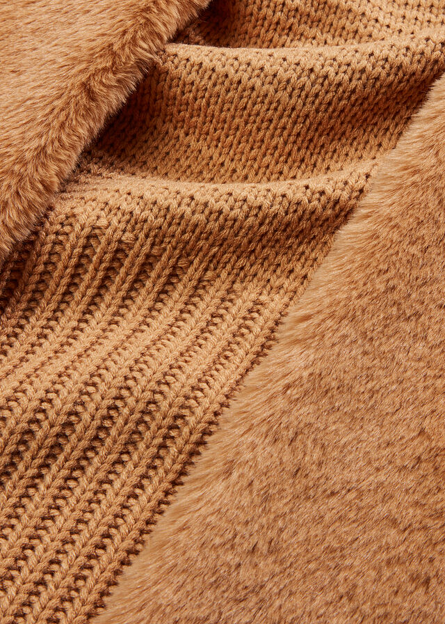 Kamizelka ze sztucznego futerka - Bonprix