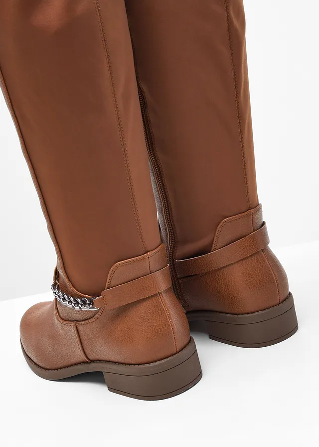 Laarzen, Kleur: cognac