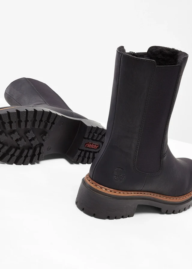 Boots Rieker, Couleur: noir