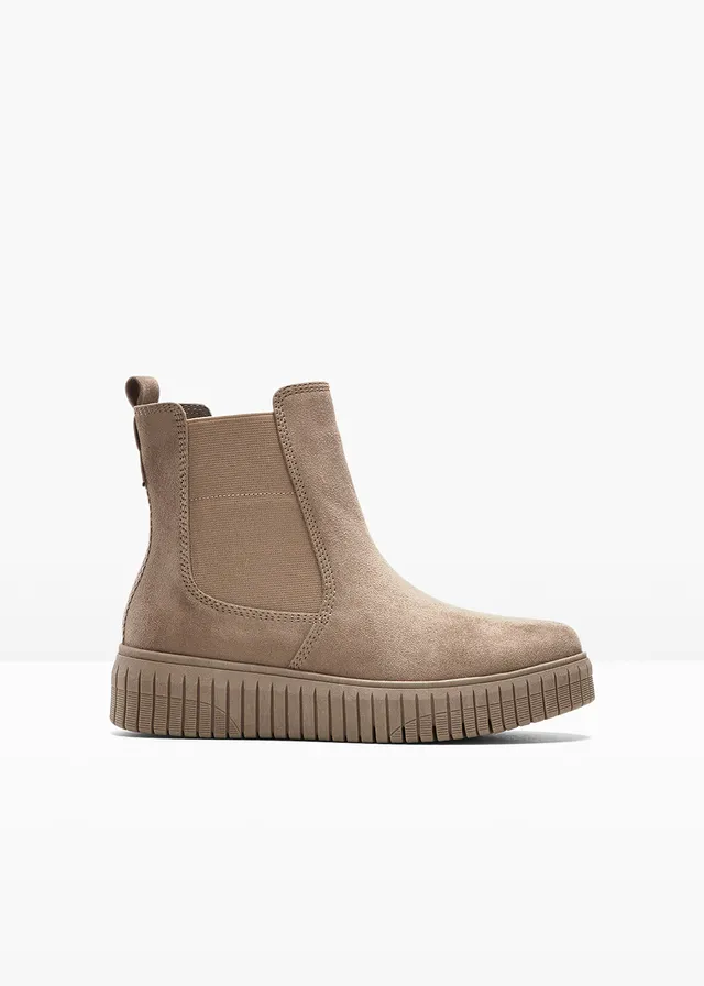 Bottines Chelsea Jana, Couleur: taupe