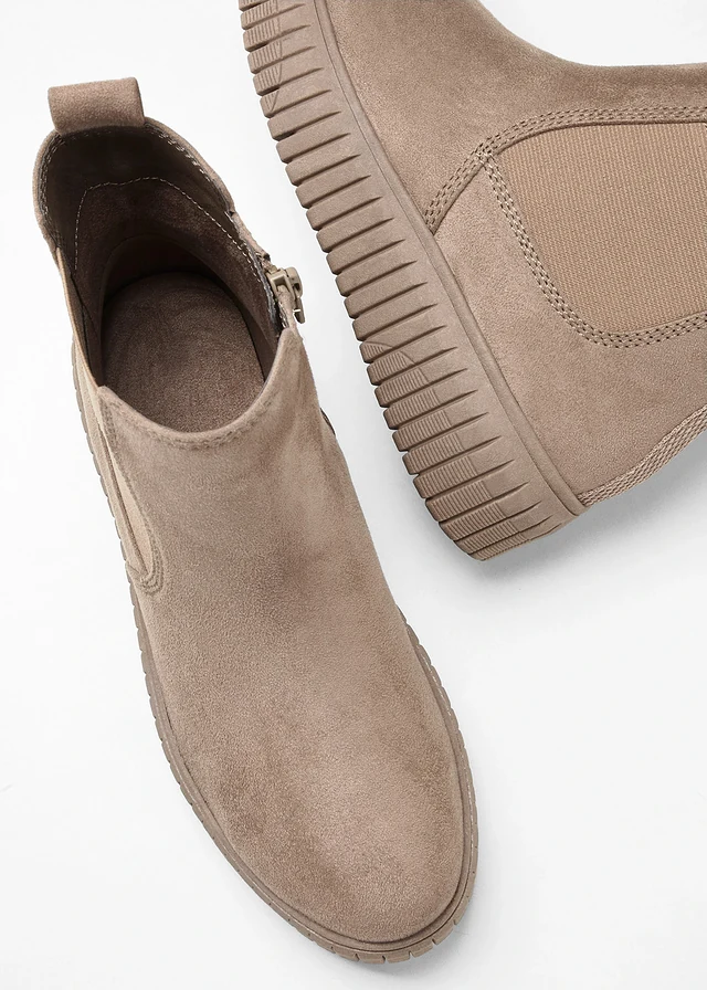 Bottines Chelsea Jana, Couleur: taupe