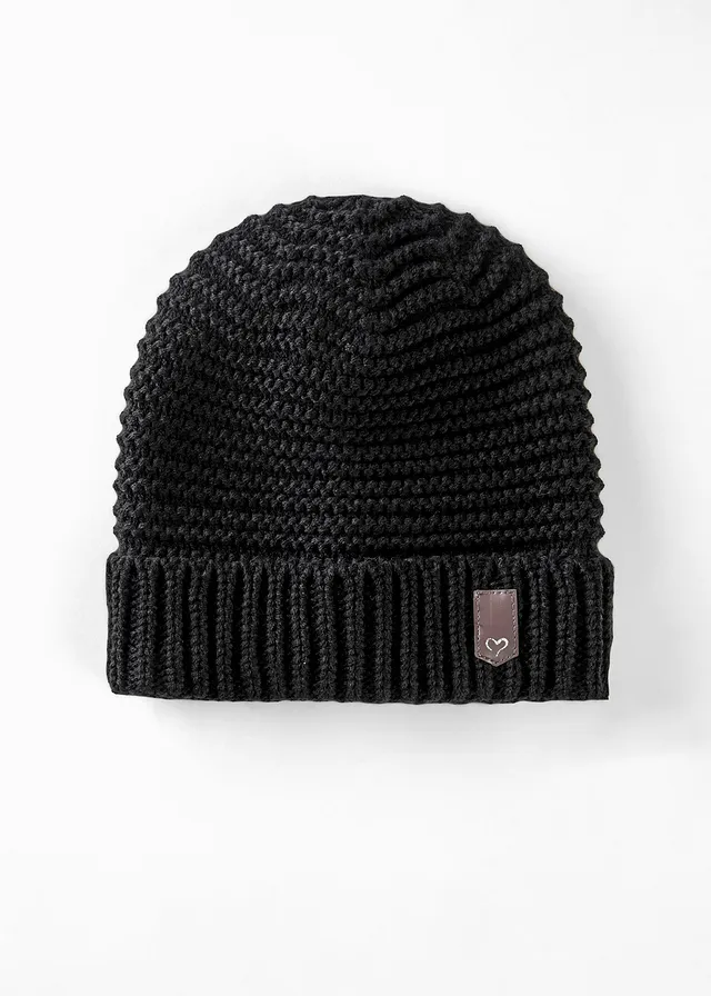 Čepice • černá • bonprix obchod