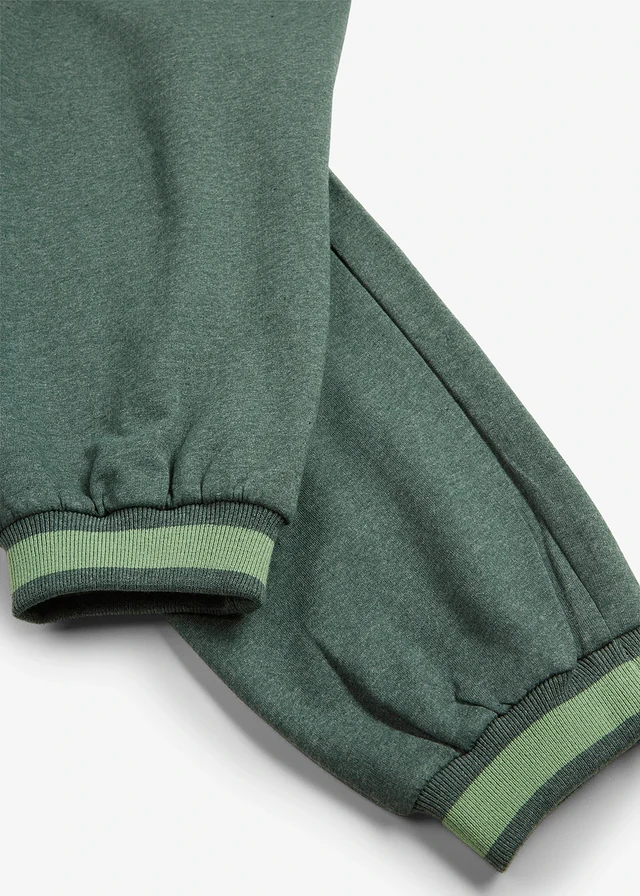 Lot de 2 pantalons sweat • noir+vert foncé chiné • product-page.page-title-suffix