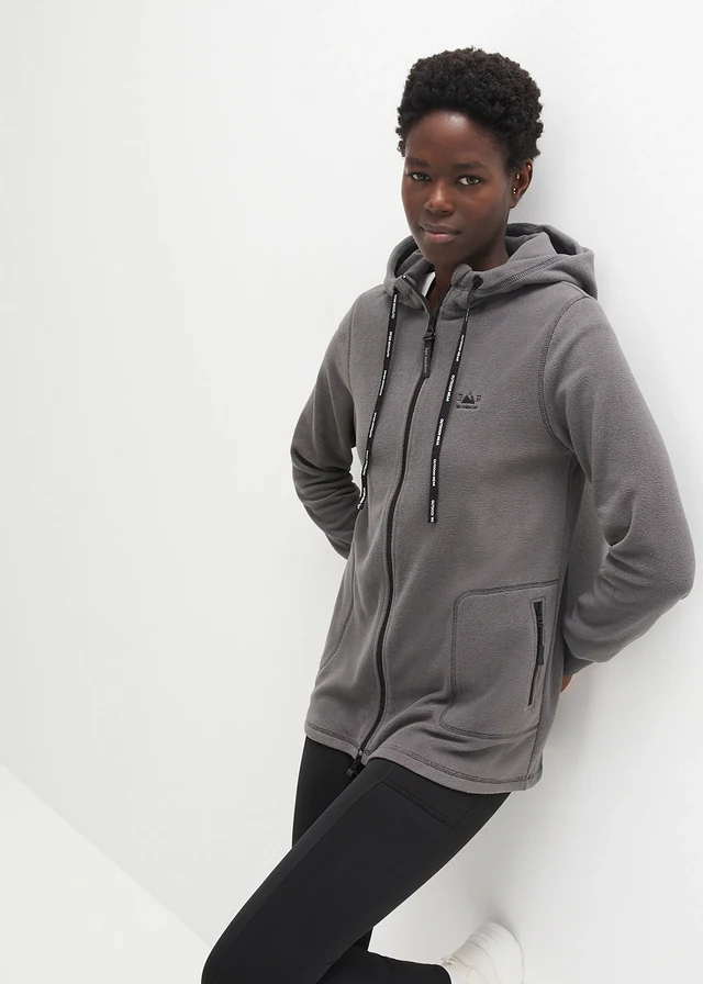 Fleece vest met ritszakken • leisteengrijs • product-page.page-title-suffix