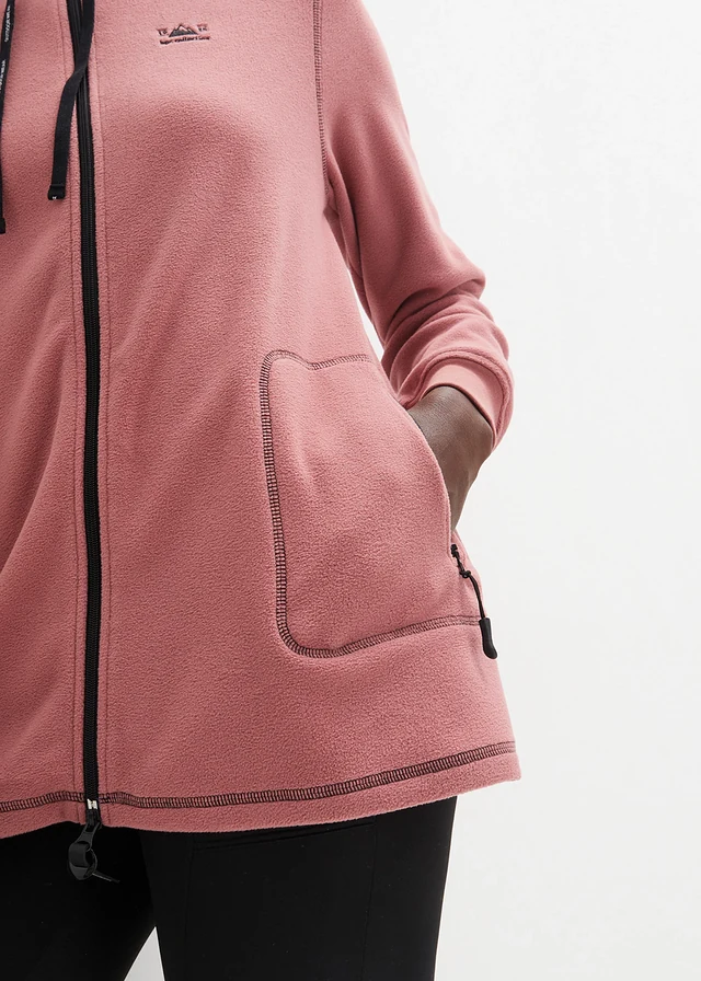 Fleece vest met ritszakken • soft bessen • product-page.page-title-suffix