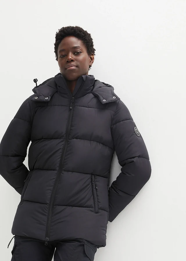 Doudoune technique déperlante, Couleur: noir