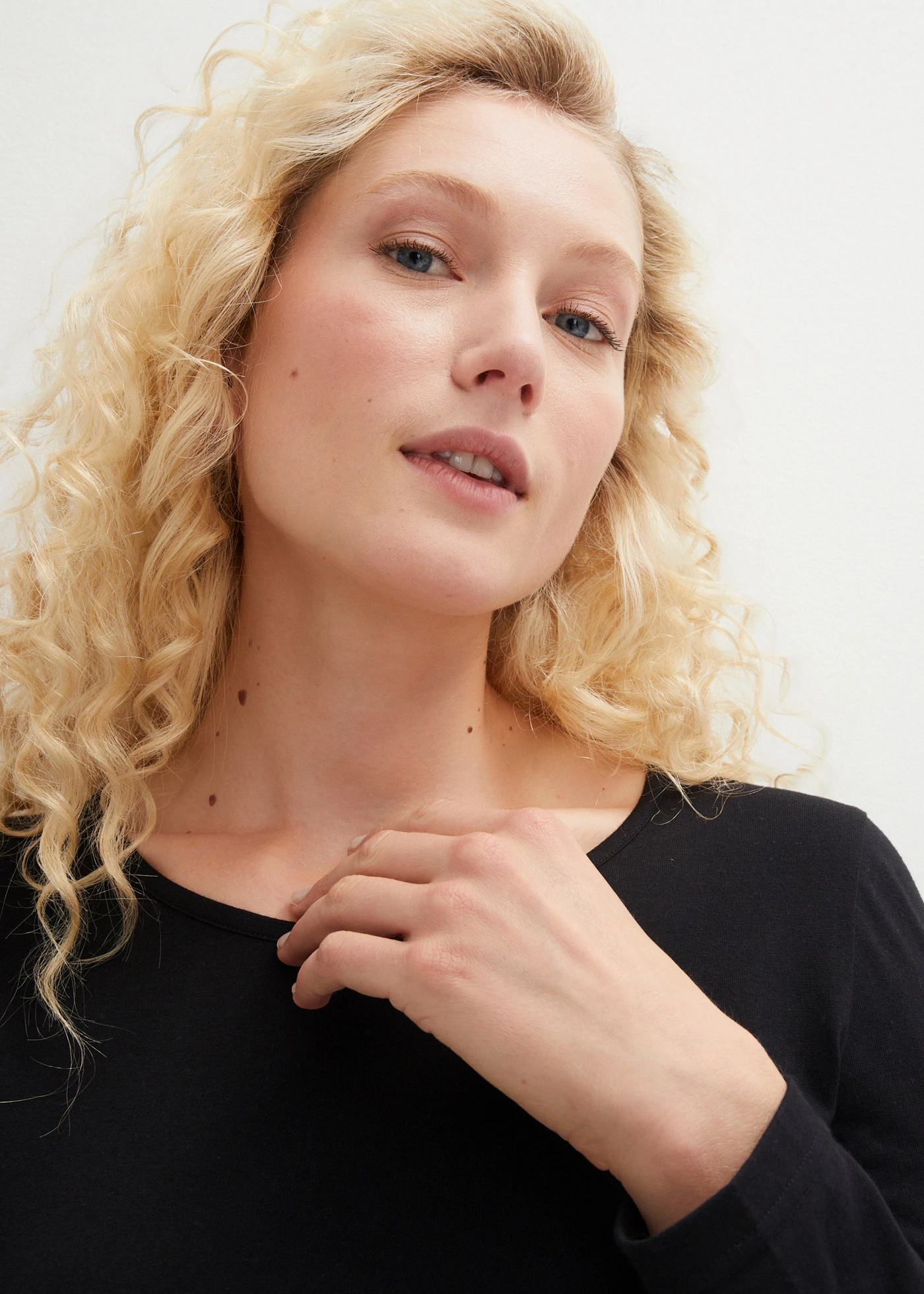 Tričko s dlouhým rukávem (2 ks v balení) • černá + černá • bonprix obchod