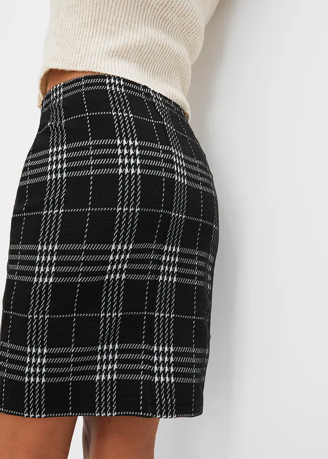 Tartan minirok • zwart geruit • product-page.page-title-suffix