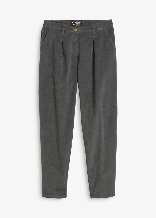 Pantalon en velours côtelé, Balloon Fit