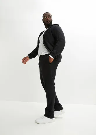 Joggingbroek met handige ritszakken • donkerblauw plus size • bonprix online shop