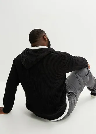 Hoodie, Kleur: zwart