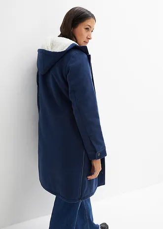 Lange zwangerschapsjas • donkerblauw • bonprix online shop