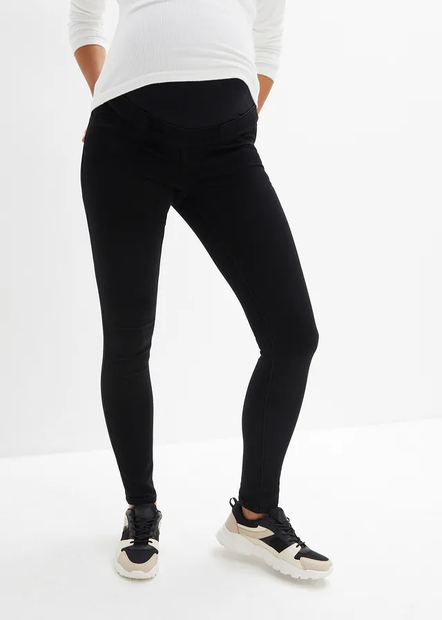 Jegging thermique de grossesse, Couleur: noir denim