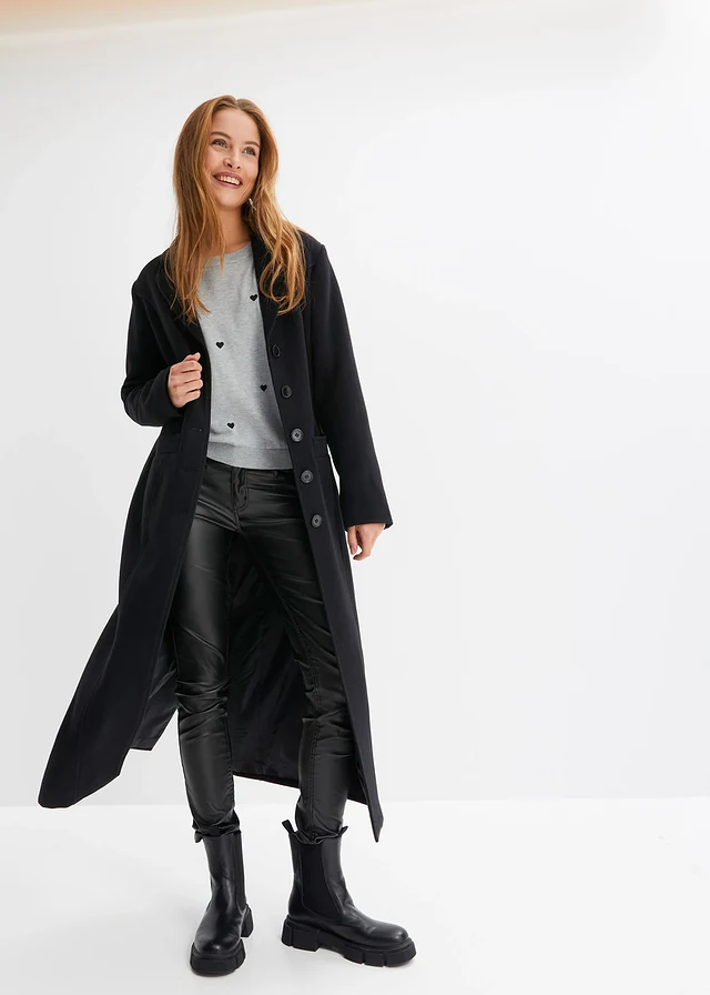 Pull en fine maille, Couleur: gris chiné