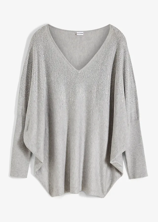 Pulover cu strass-uri