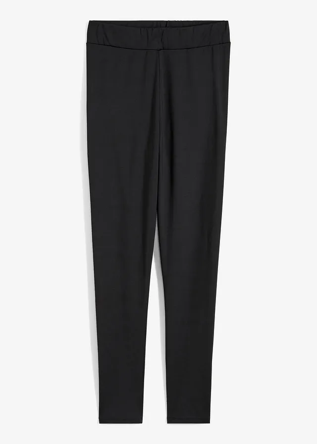Legginsy termiczne high waist, z szerokim, wygodnym paskiem