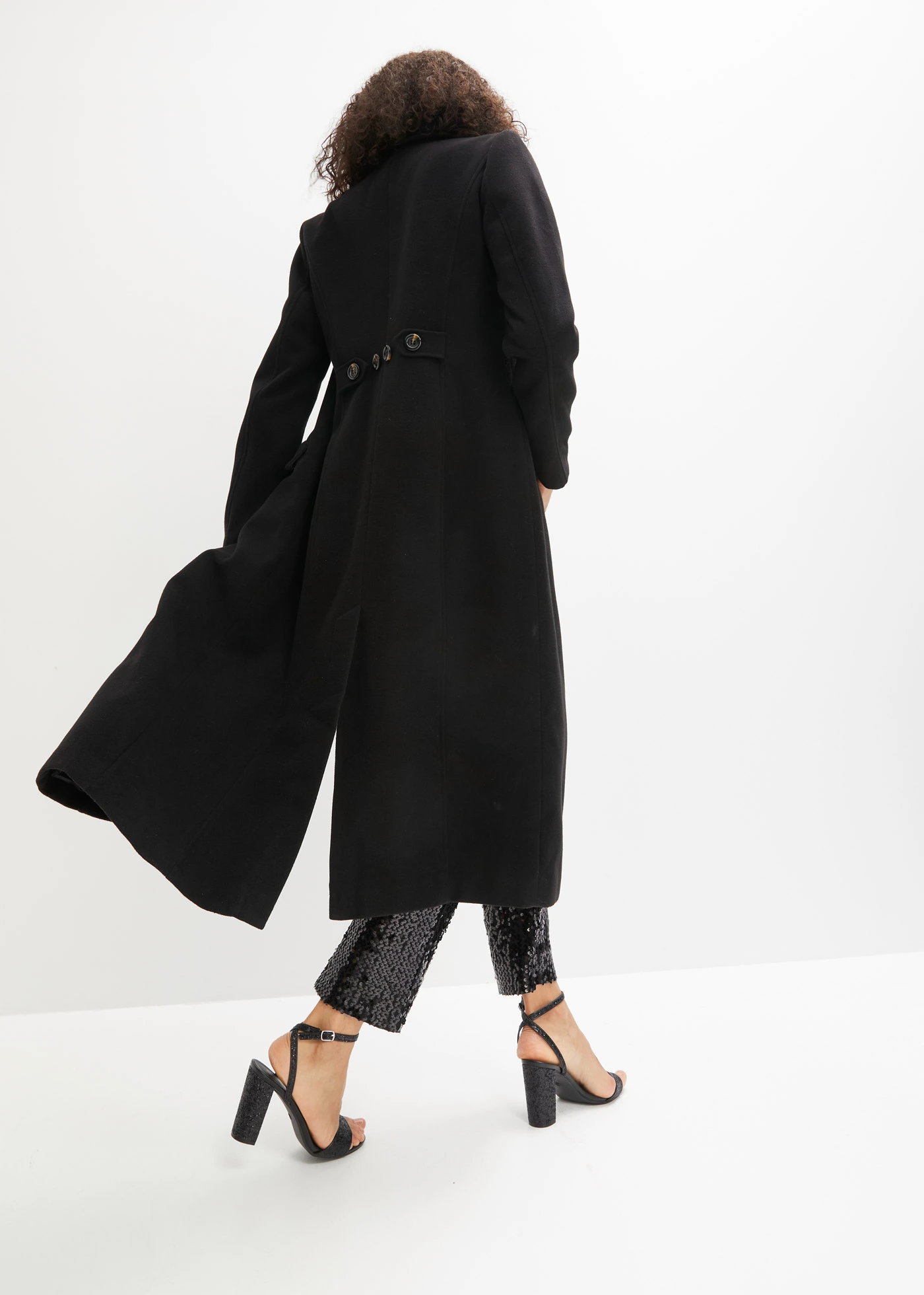 Manteau long • noir • Boutique bonprix