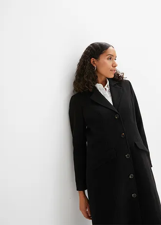 Manteau long • noir • Boutique bonprix